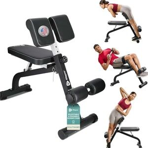 LifePro Black Adjustable Roman Chair